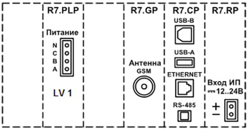 Маршрутизатор Матрица RTR8A.LG-1-1 схема
